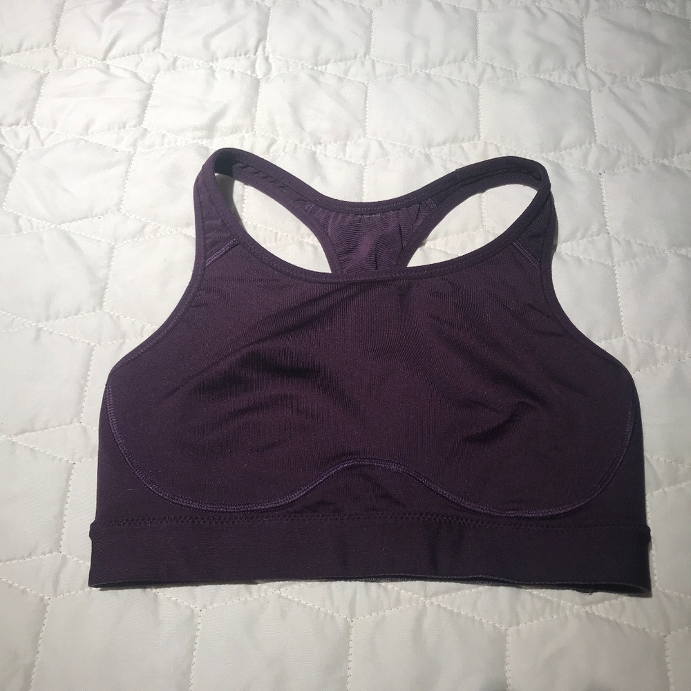 Sports Bra Deep Purple Brand New Small